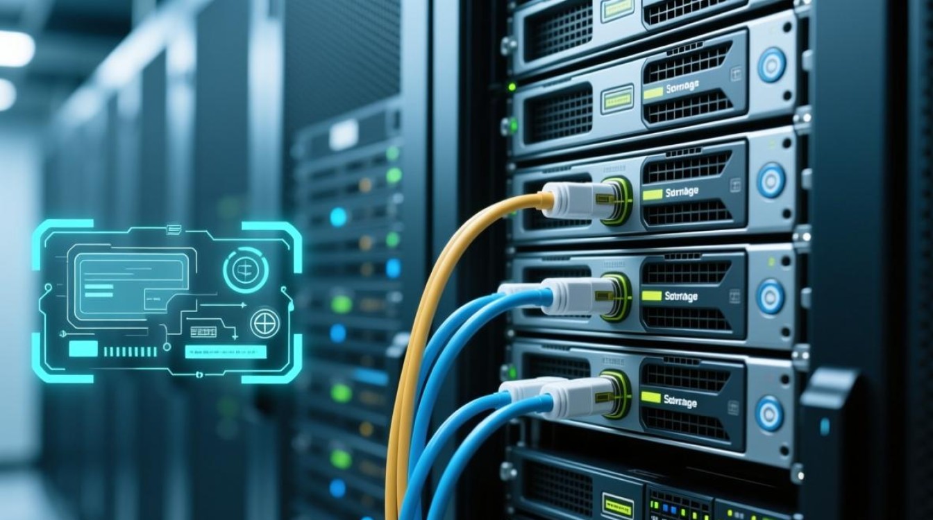 在服务器配置中，究竟该如何高效且安全地连接到存储阵列？