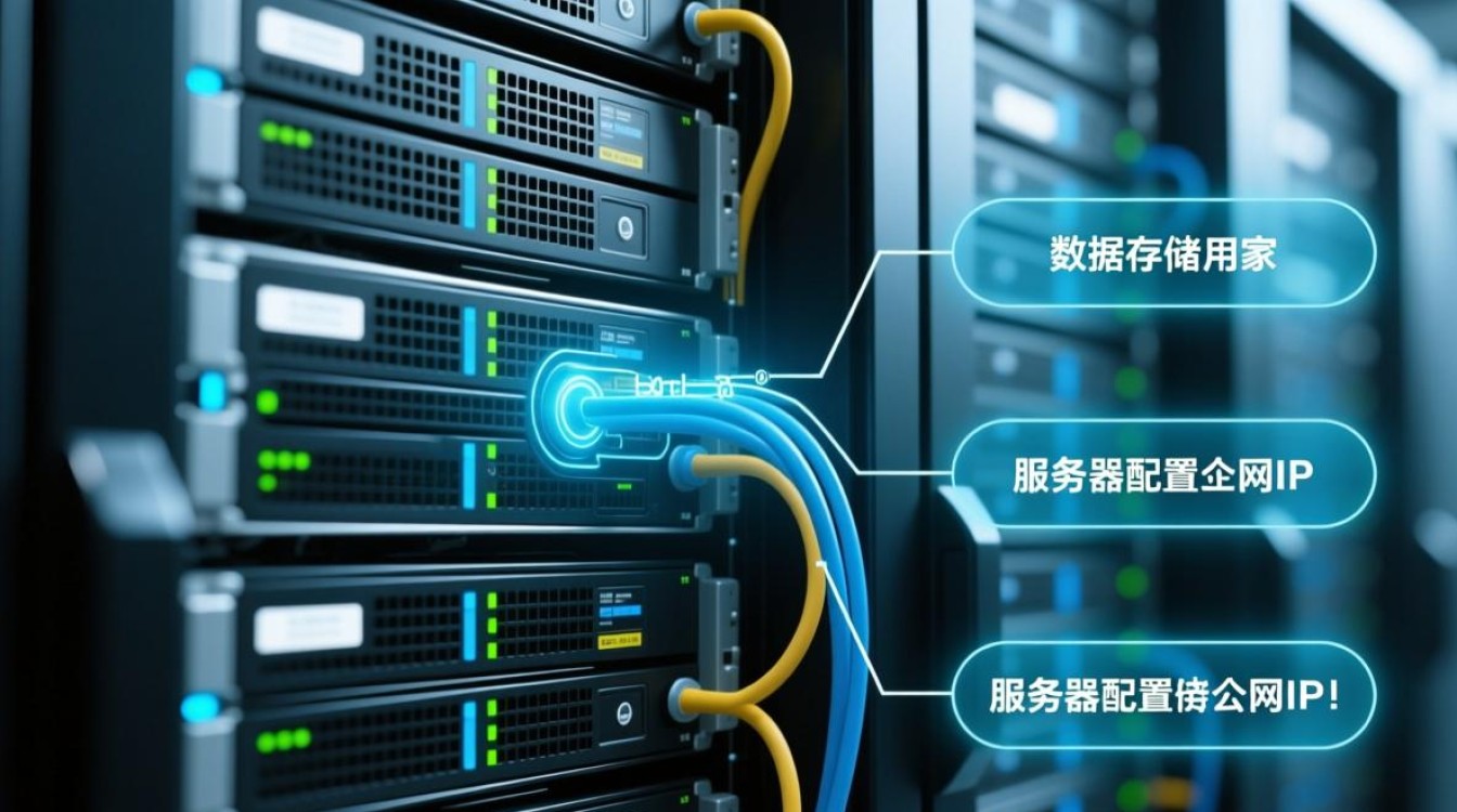 在服务器配置公网IP时，有哪些关键步骤和注意事项？