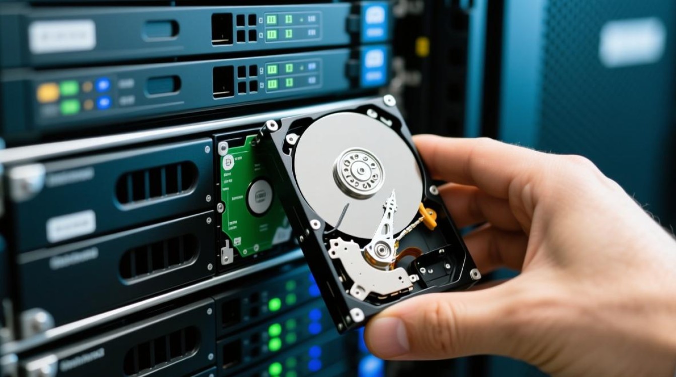 服务器识别硬盘分区时，具体是通过哪些技术或协议来实现的？