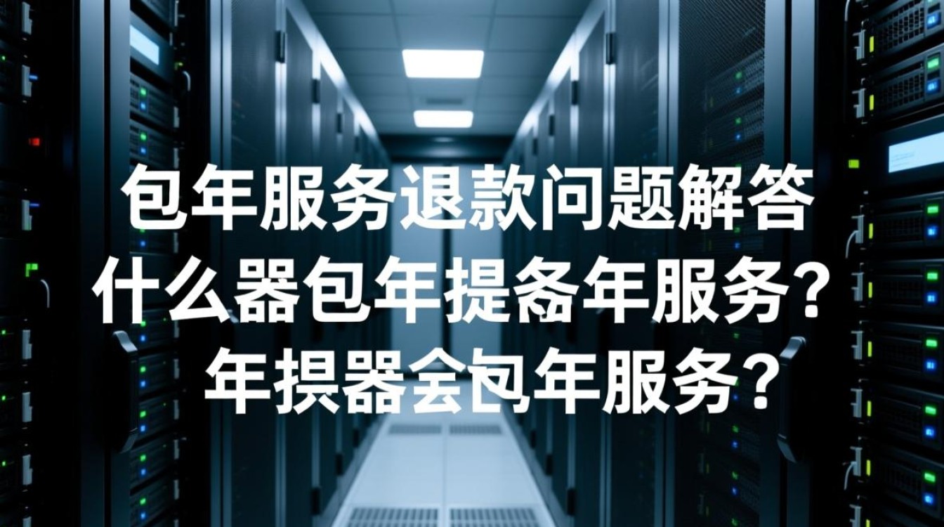 服务器包年服务未使用完能否申请退款？官方政策详解