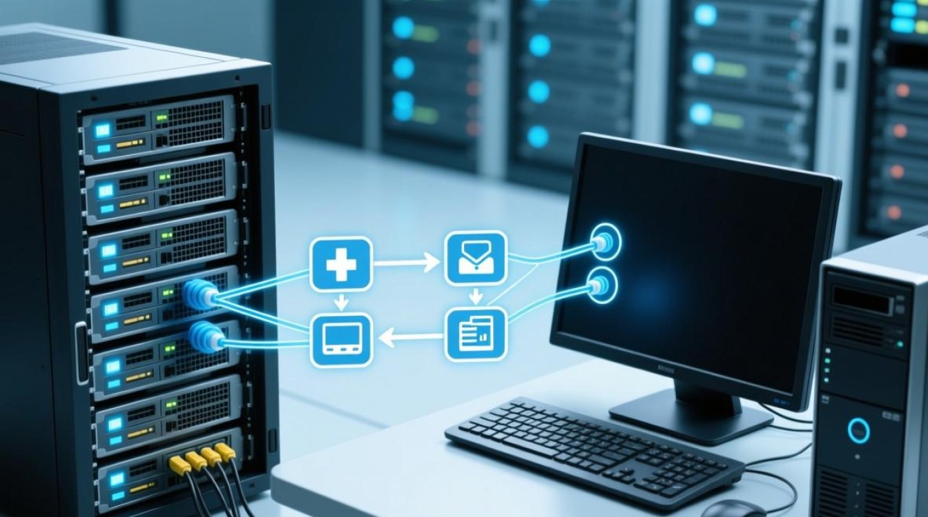 服务器连接客户机过程中，究竟涉及哪些关键步骤和注意事项？