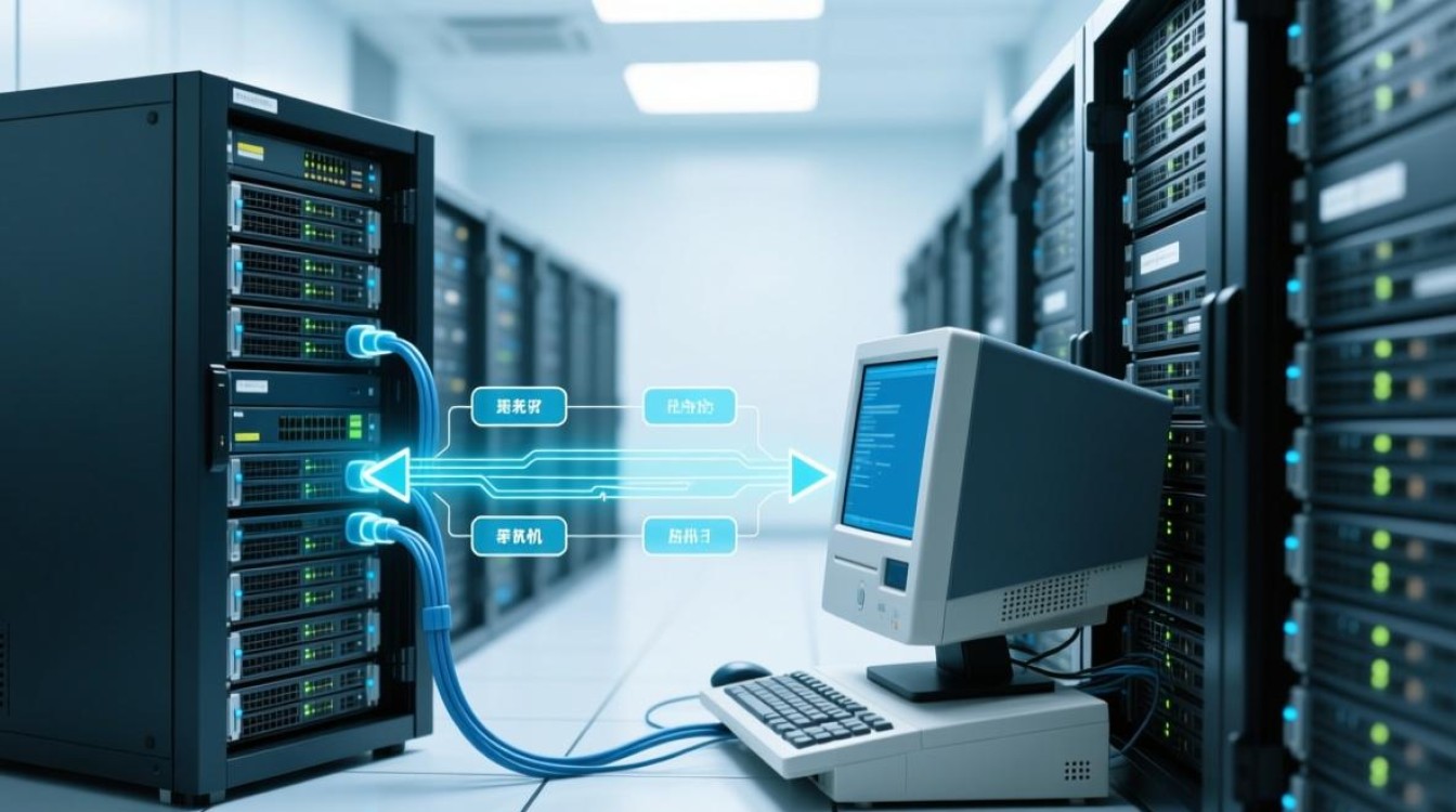 服务器连接客户机过程中，究竟涉及哪些关键步骤和注意事项？