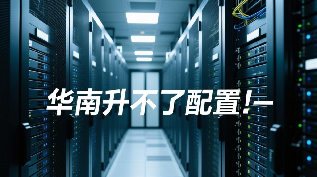 服务器华南1为何升级配置受阻？技术难题还是服务限制？