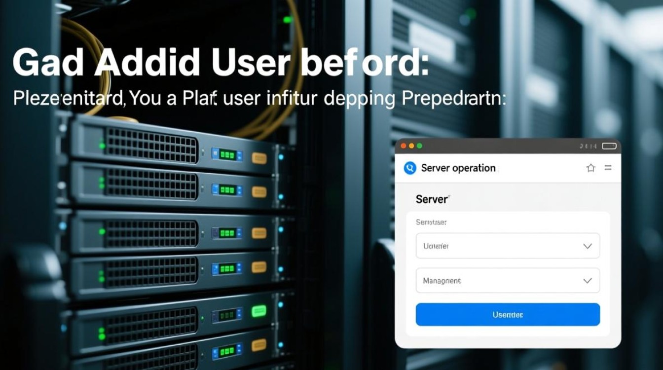 服务器配置中，详细步骤解析，如何精确设置并成功添加新用户？