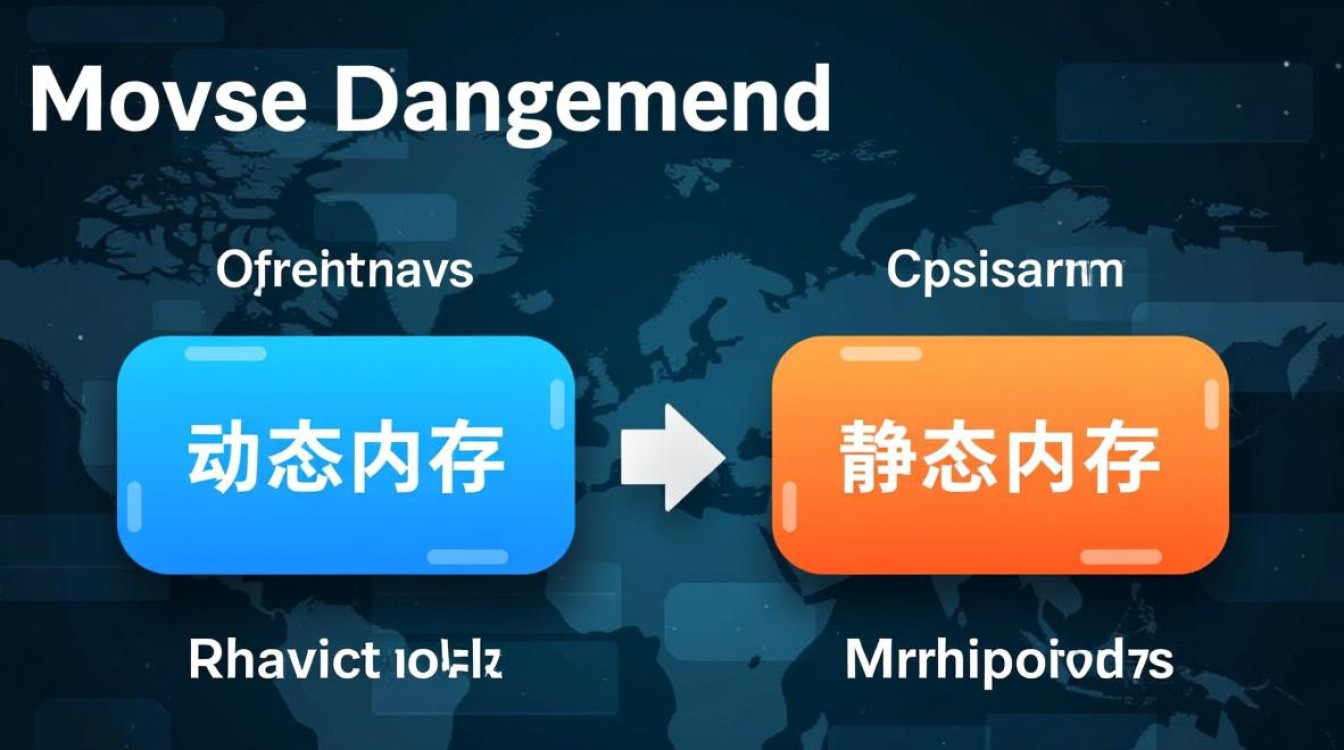 服务器动态内存与静态内存有何区别及各自应用场景? 服务器动态内存与静态内存有何区别及各自应用场景?