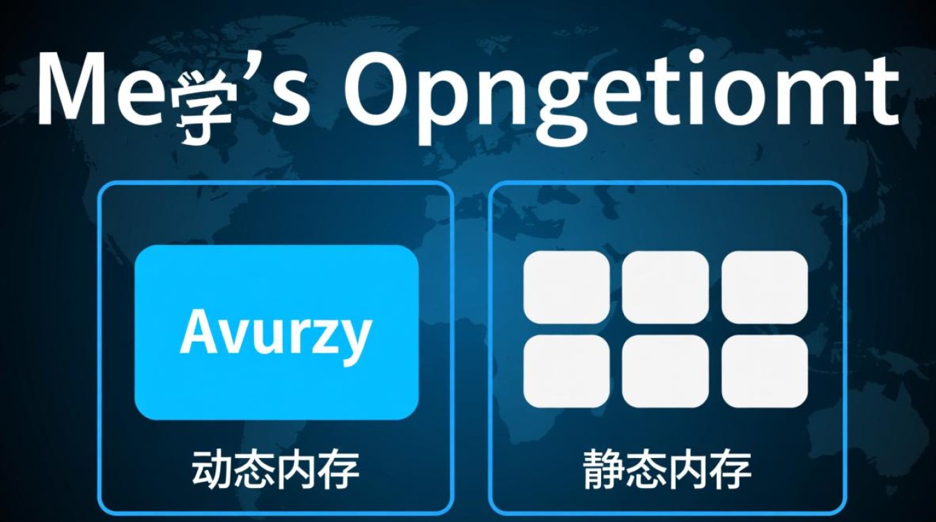 服务器动态内存与静态内存有何区别及各自应用场景? 服务器动态内存与静态内存有何区别及各自应用场景?