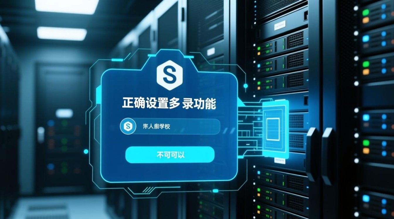 如何在服务器上配置支持多人同时登录的机制？