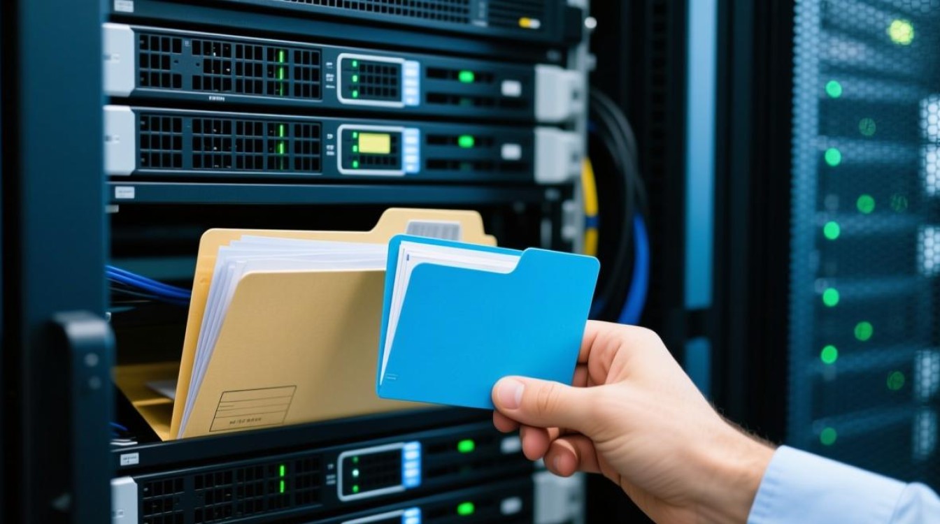 如何在服务器上查看数据库文件夹中的具体文件个数？