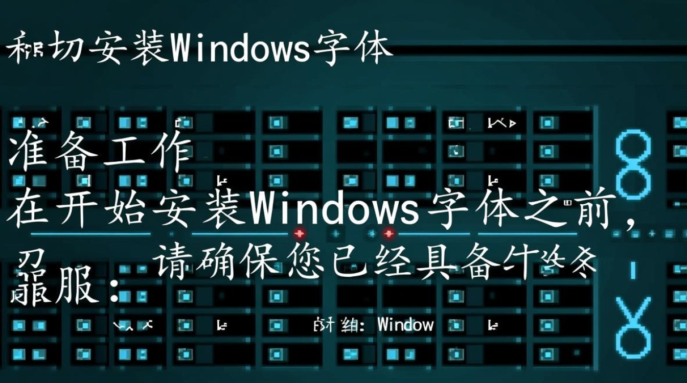 如何高效安装Windows字体到服务器，实现跨平台字体一致性？