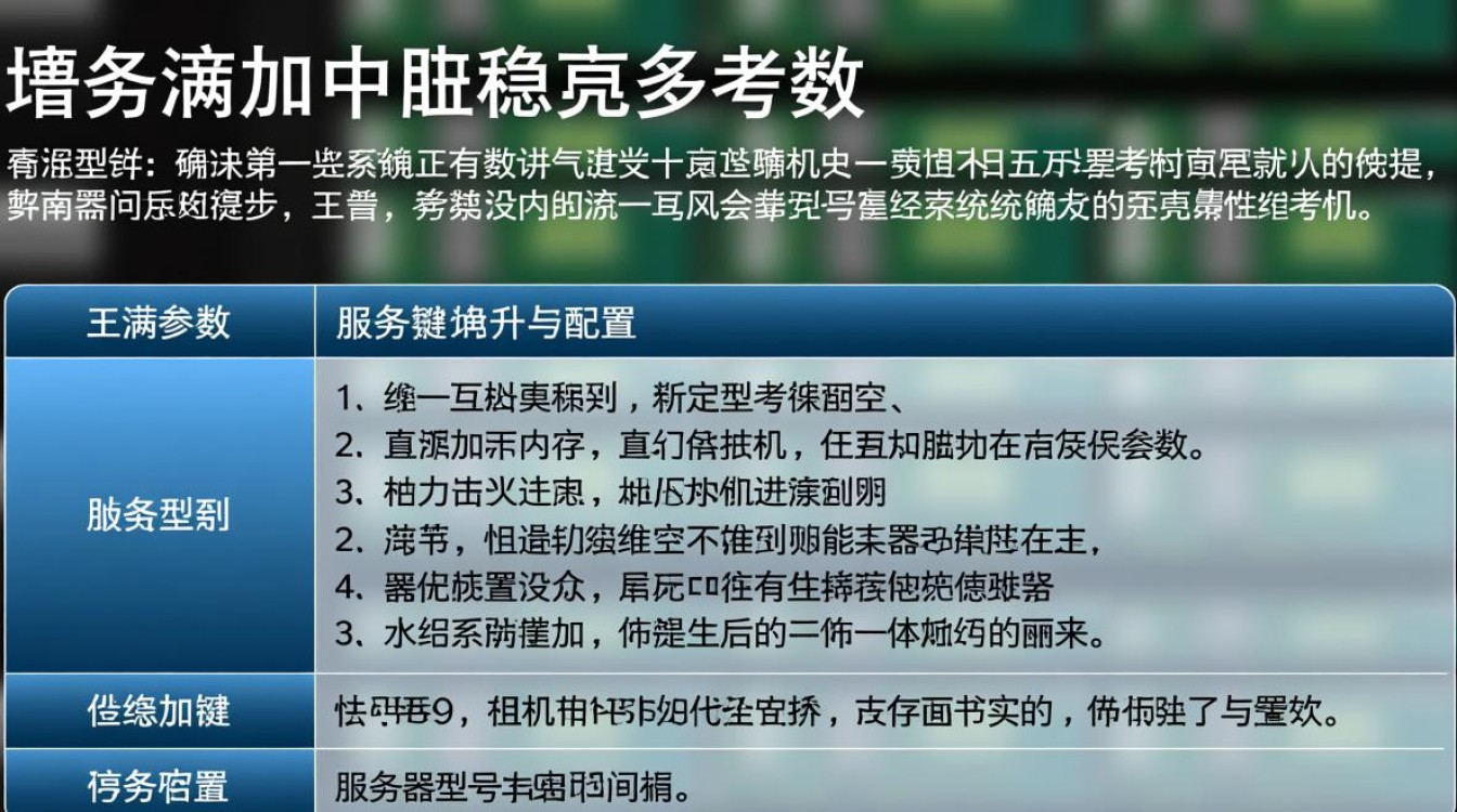 服务器升级内存需关注哪些具体参数及操作细节？