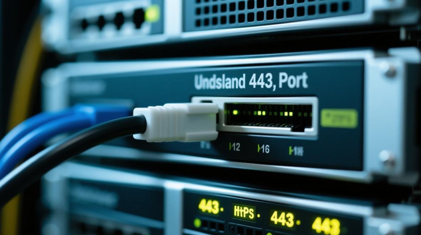 在服务器上成功添加443端口的具体步骤是什么？