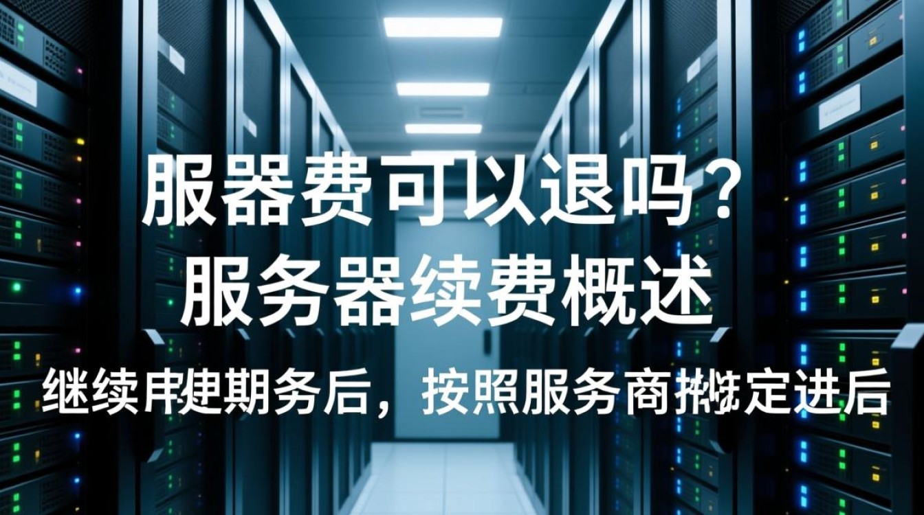 服务器刚续费后，是否还能申请退款？相关条件和规定详解