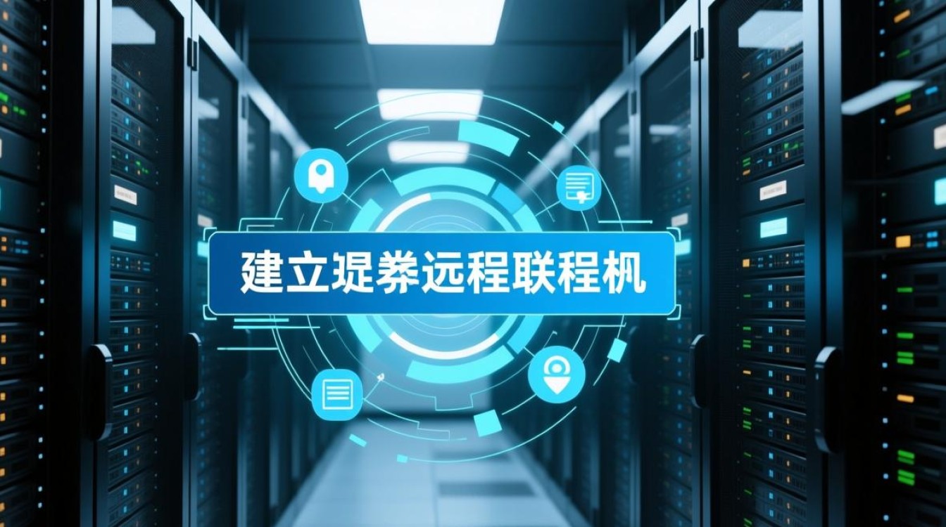 服务器远程联机建立过程中有哪些关键步骤和注意事项？