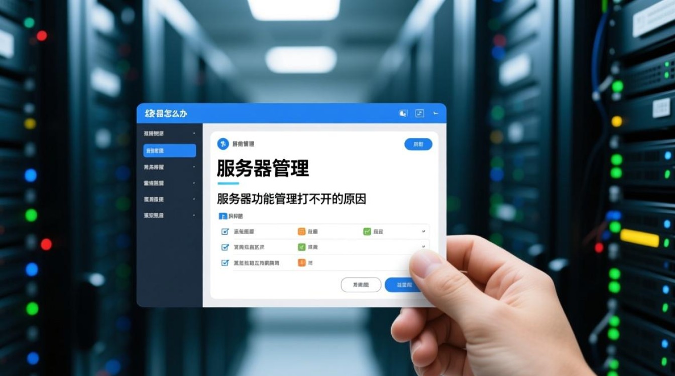 服务器功能管理打不开？排查与解决全攻略，快速恢复操作指南