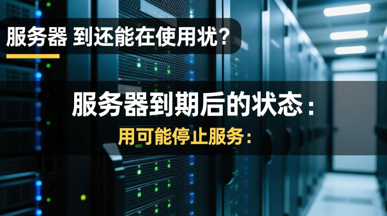 服务器到期后还能继续使用吗？到期后服务会立即中断还是可延期续费？