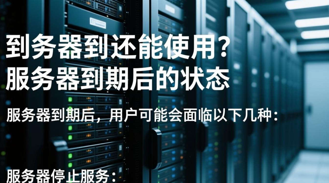服务器到期后还能继续使用吗？到期后服务会立即中断还是可延期续费？