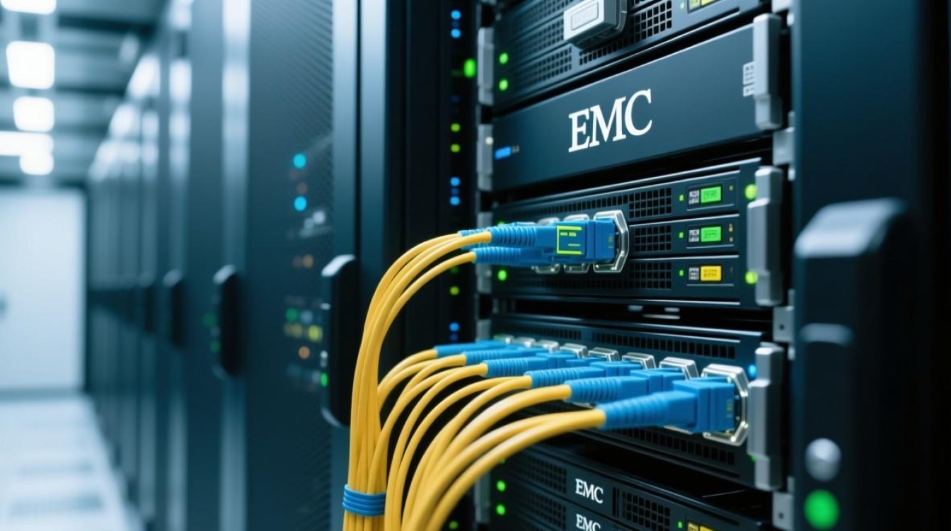 服务器到EMC存储的光纤连接，技术难点与优化策略探讨？