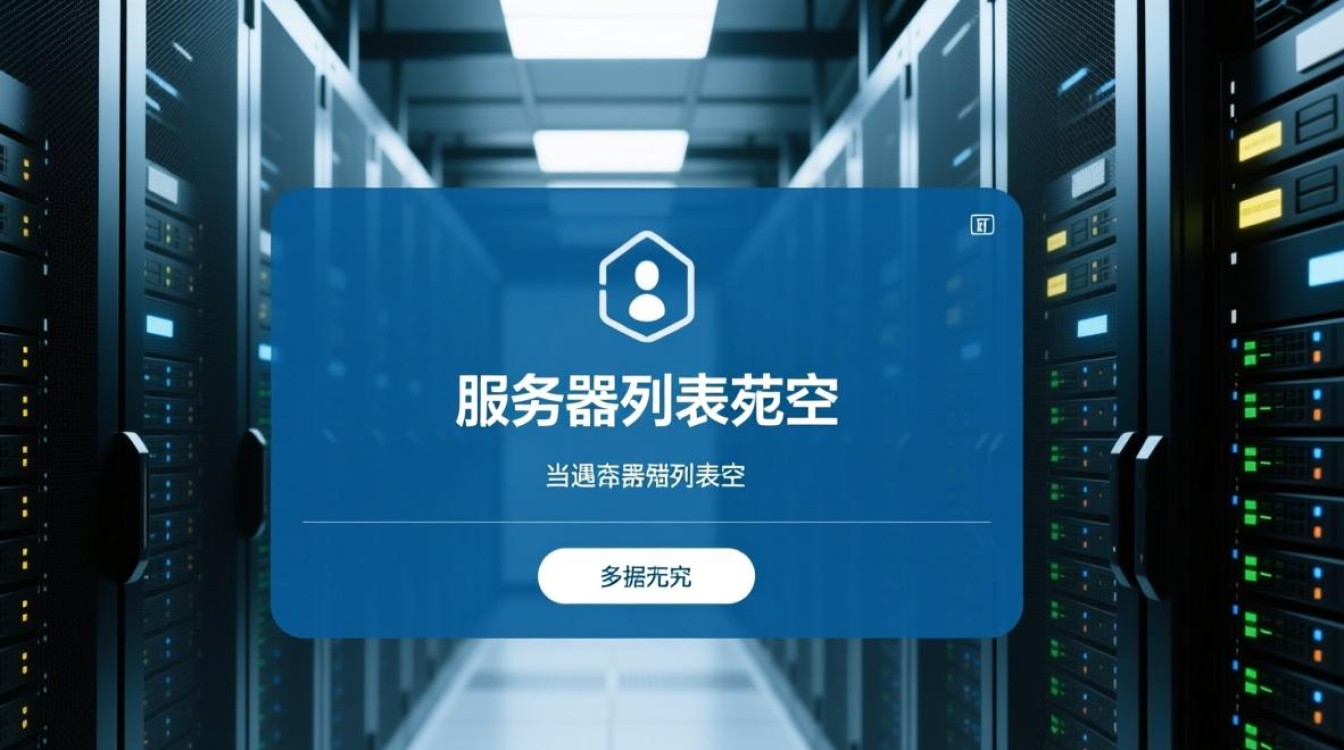 服务器列表为空背后原因揭秘，网络故障还是维护中？