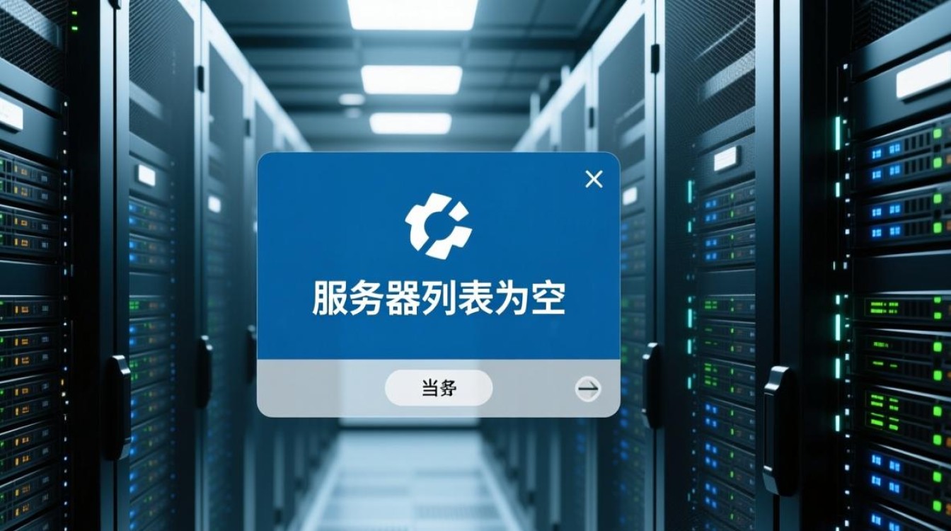服务器列表为空背后原因揭秘，网络故障还是维护中？