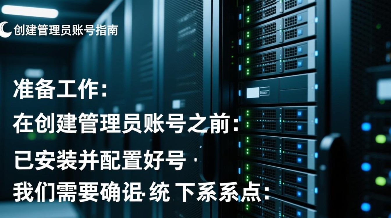 在创建服务器管理员账号时，有哪些注意事项和最佳实践？