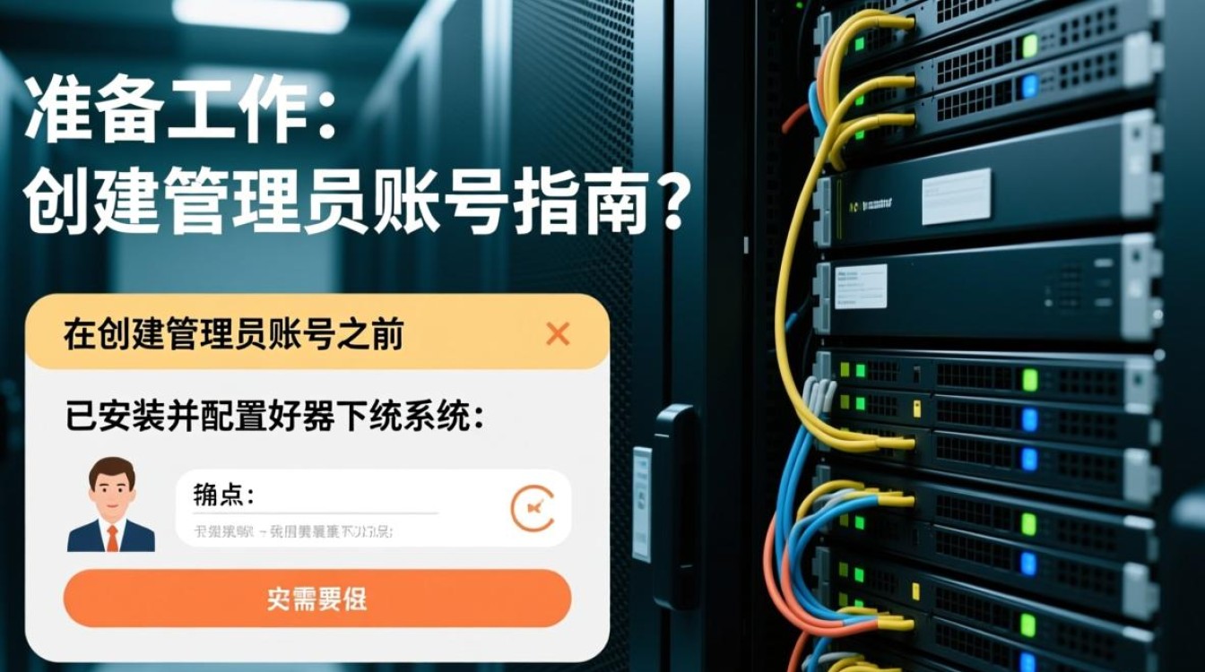 在创建服务器管理员账号时，有哪些注意事项和最佳实践？