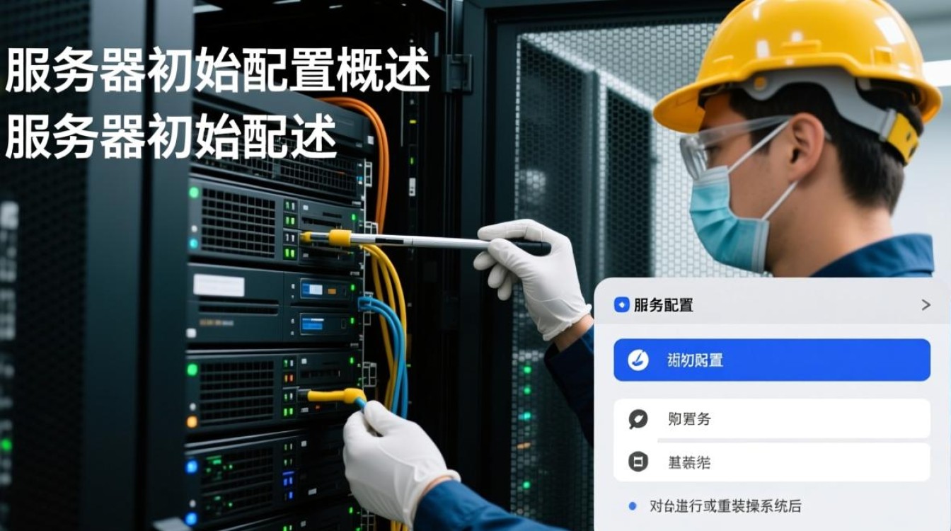 服务器初始配置过程中，有哪些关键步骤和注意事项值得特别注意？