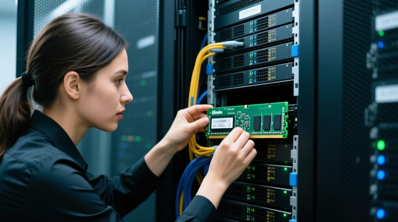 服务器升级内存后，具体在哪个界面或设置中调整配置？