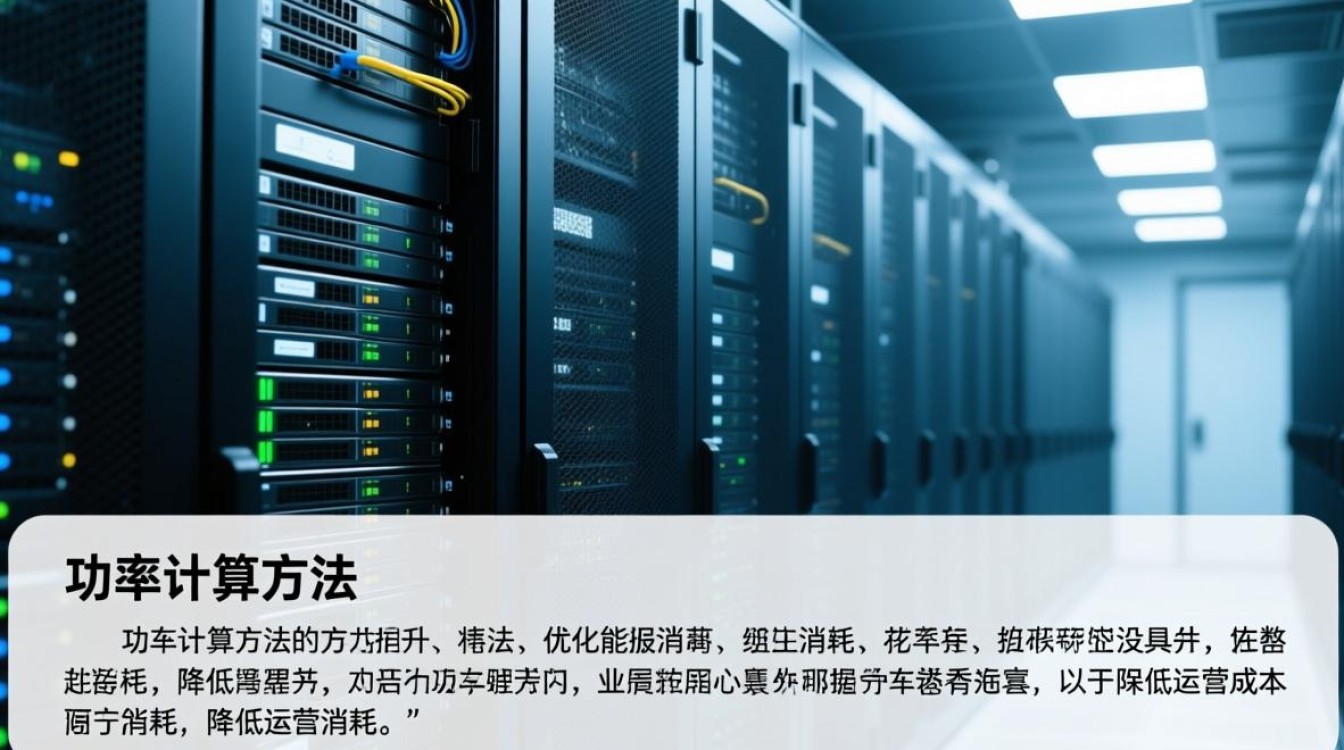 服务器功率计算方法有哪些？如何准确估算服务器能耗？