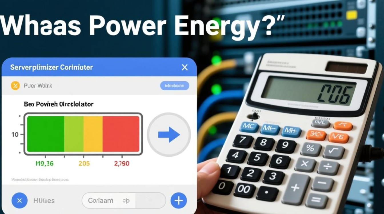 服务器功率计算器如何准确估算服务器能耗？揭秘高效节能之道！