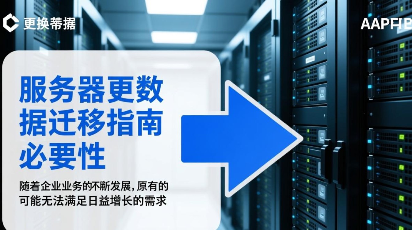 服务器更换过程中，数据迁移有哪些关键步骤和注意事项？