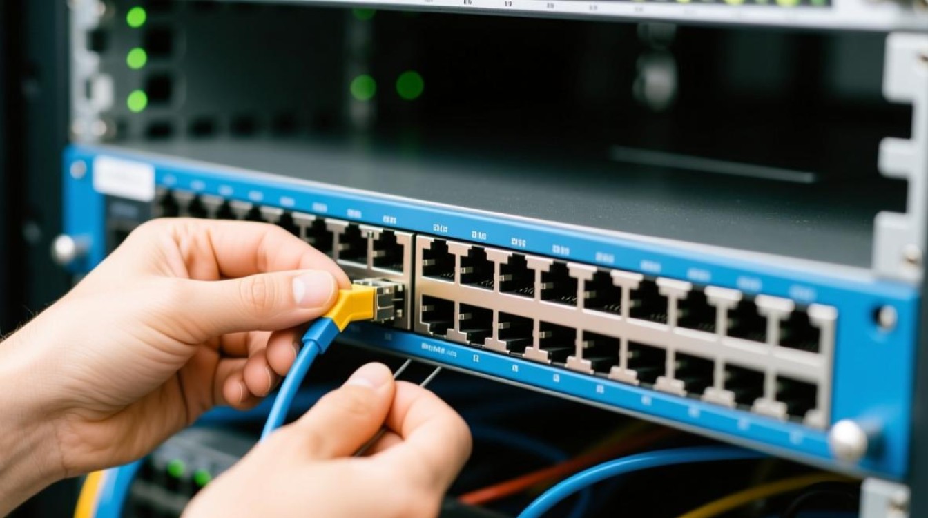 在服务器升级过程中，如何选择并正确更换交换机？