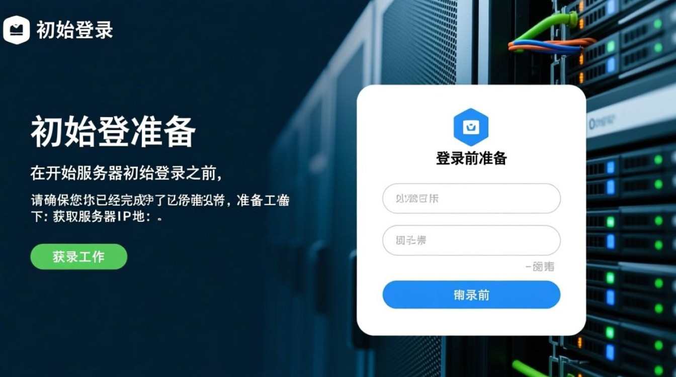服务器初始登录时，有哪些常见问题和解决方法？