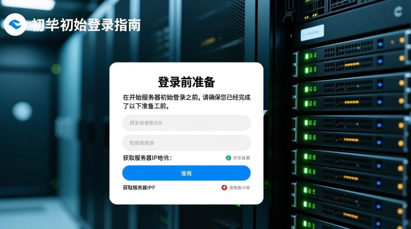 服务器初始登录时，有哪些常见问题和解决方法？