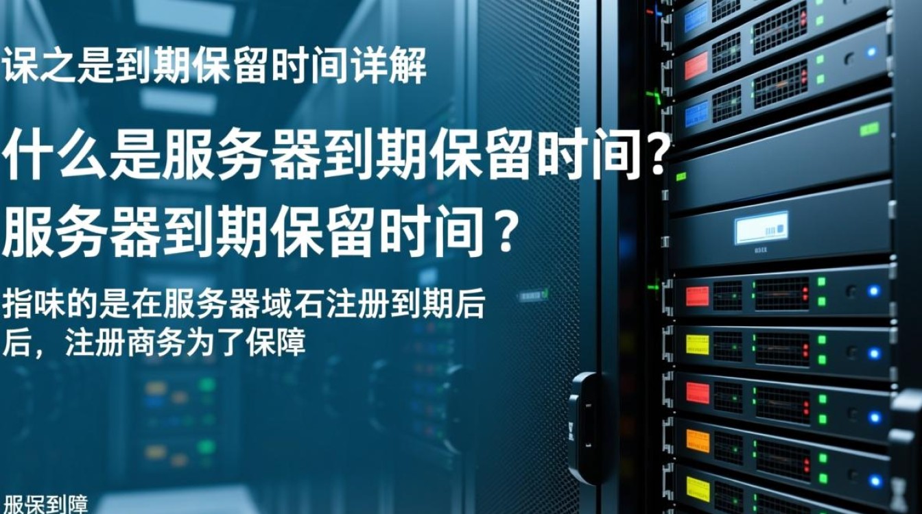 服务器到期后，系统默认保留时间是多少？如何延长或取消保留？