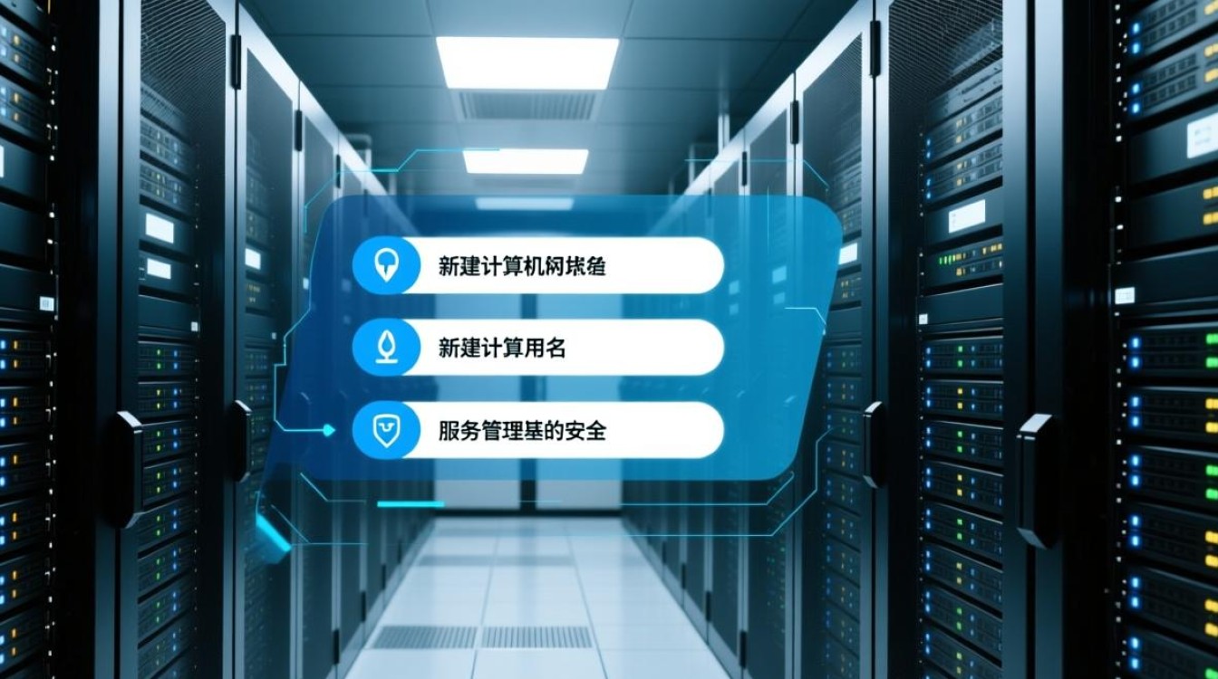 服务器新建计算机用户名有哪些步骤和注意事项？