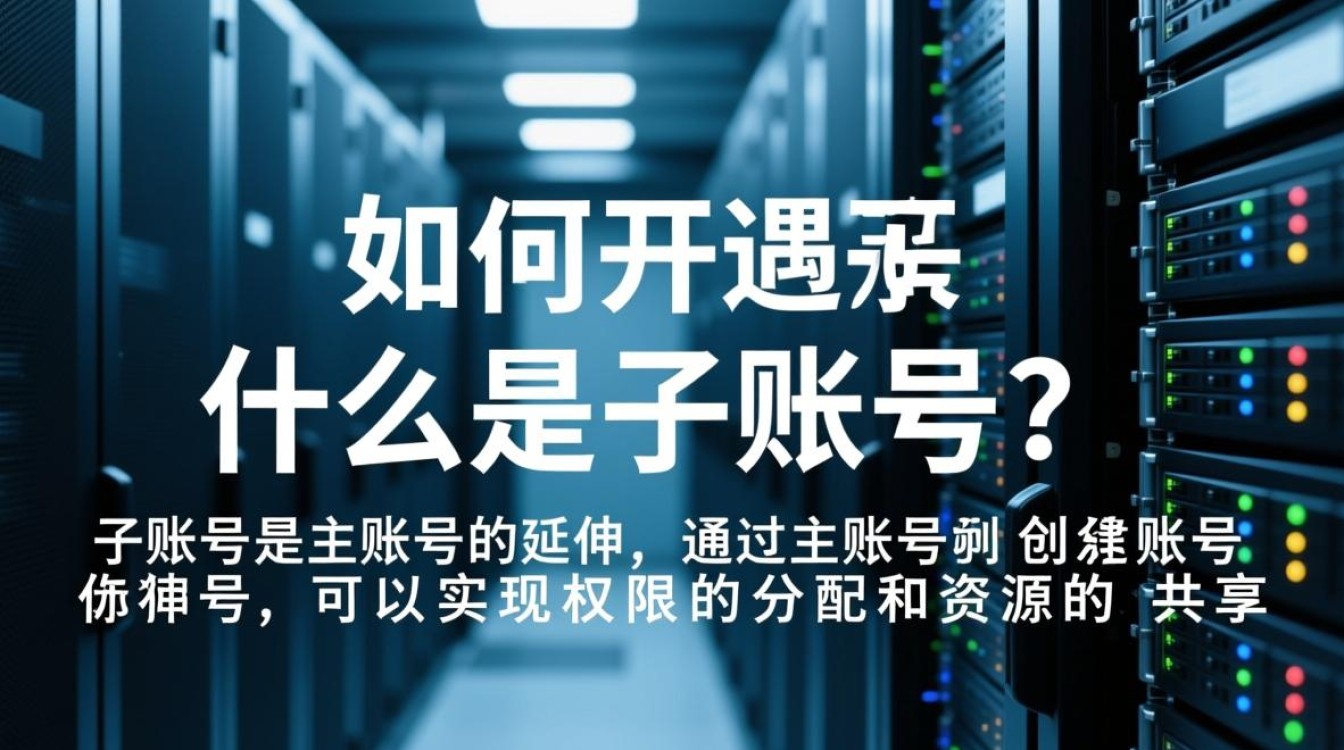 服务器开通子账号的详细步骤和条件是什么？