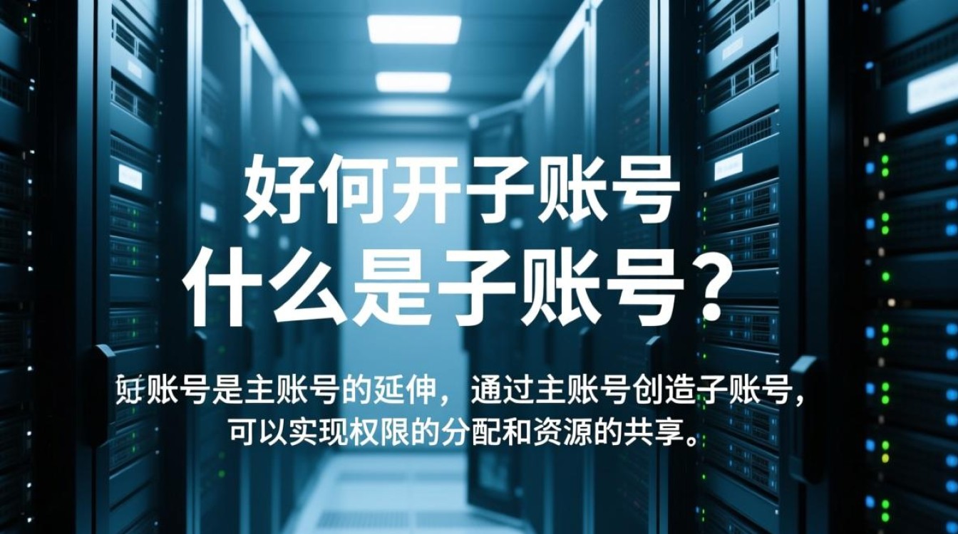 服务器开通子账号的详细步骤和条件是什么？
