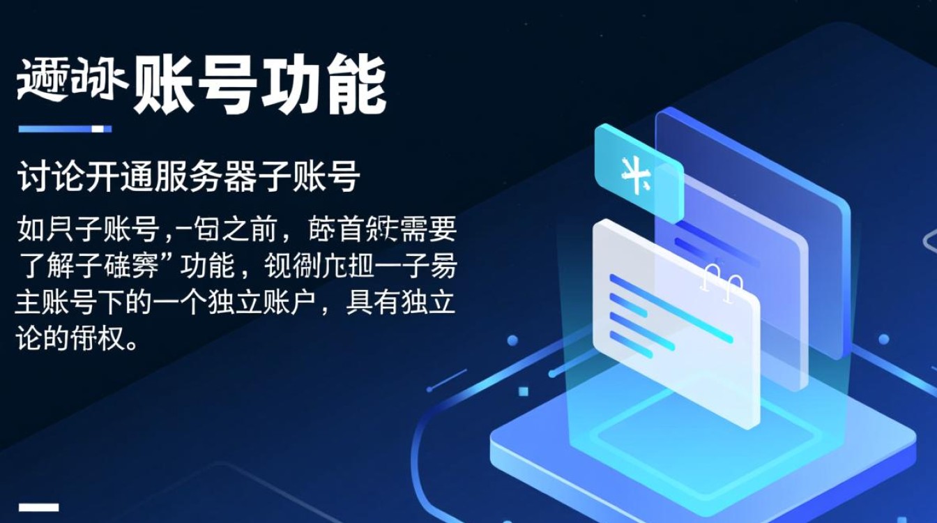 服务器开通子账号的具体步骤和注意事项有哪些？