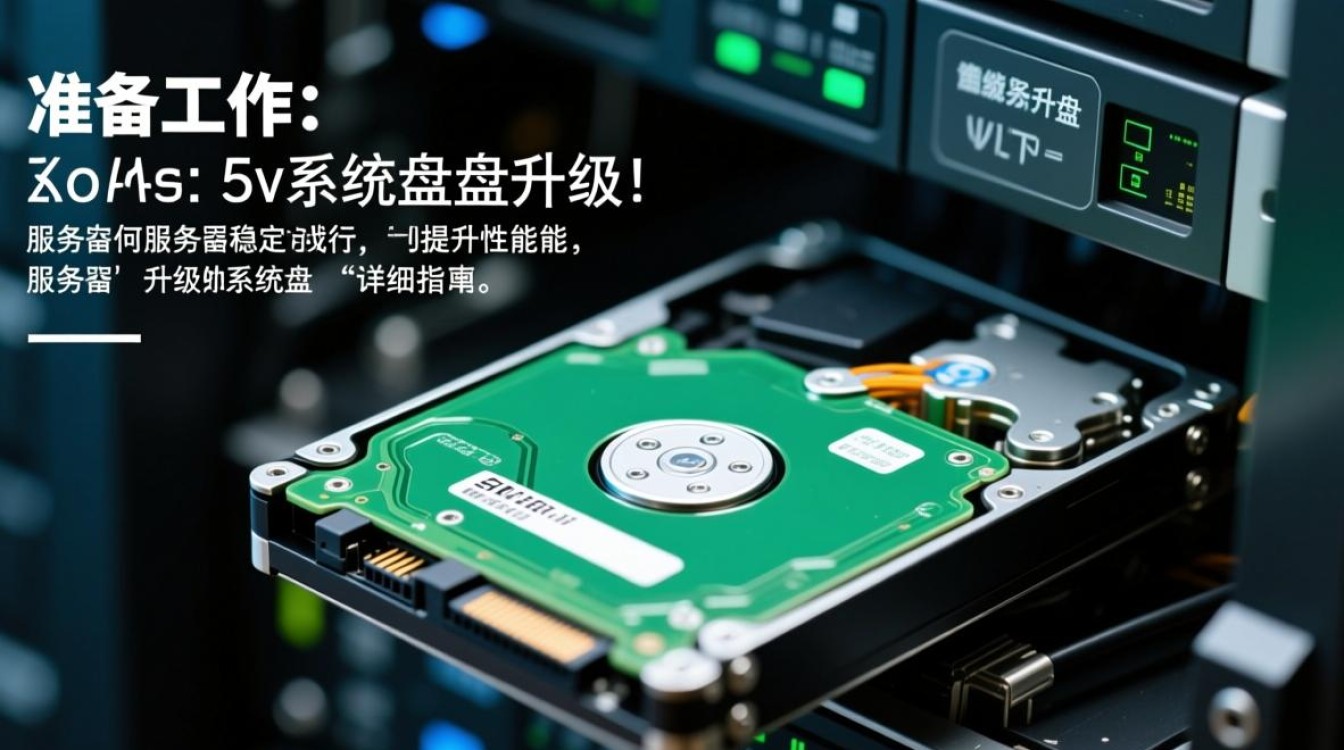 服务器系统盘升级过程中，有哪些步骤和注意事项需要特别注意？