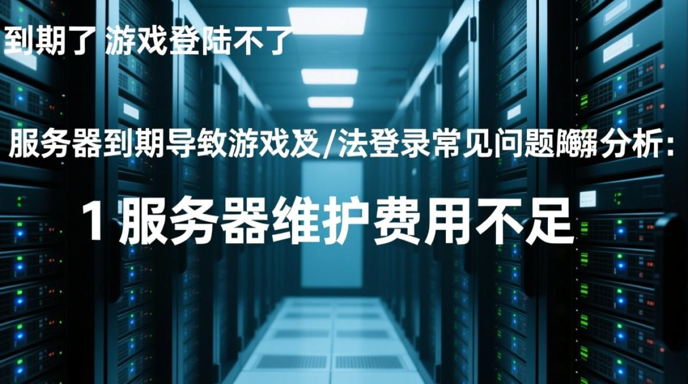 游戏服务器到期，为何账号无法登录？紧急求助解决登录难题！