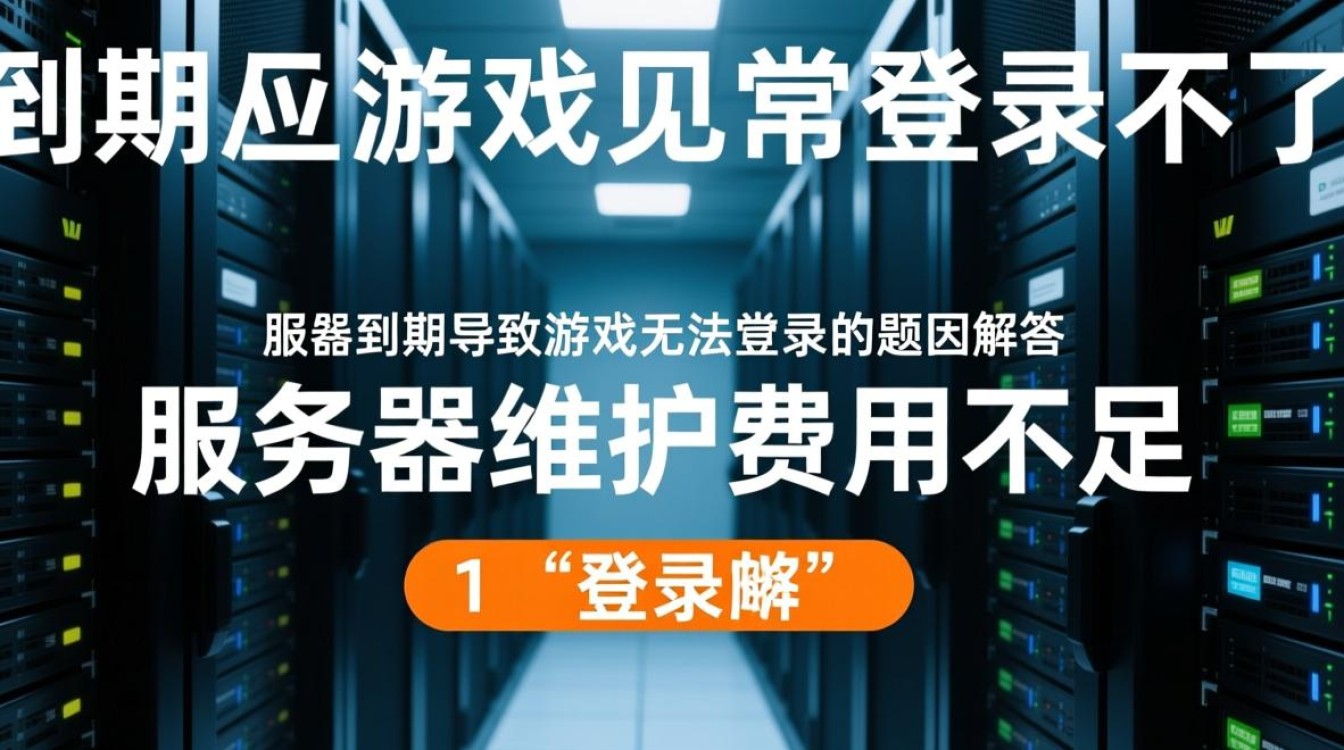 游戏服务器到期，为何账号无法登录？紧急求助解决登录难题！