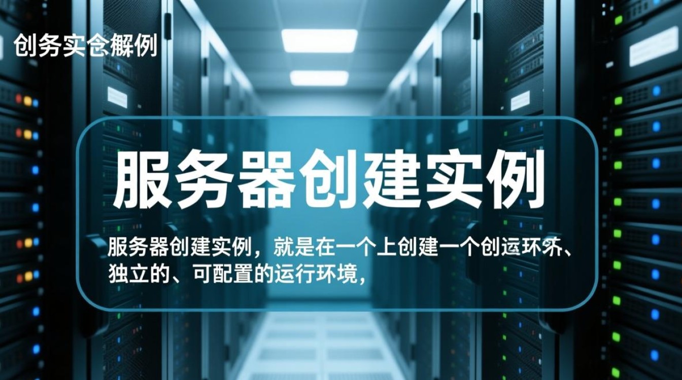 服务器创建实例究竟指的是什么？是技术术语还是复杂操作？