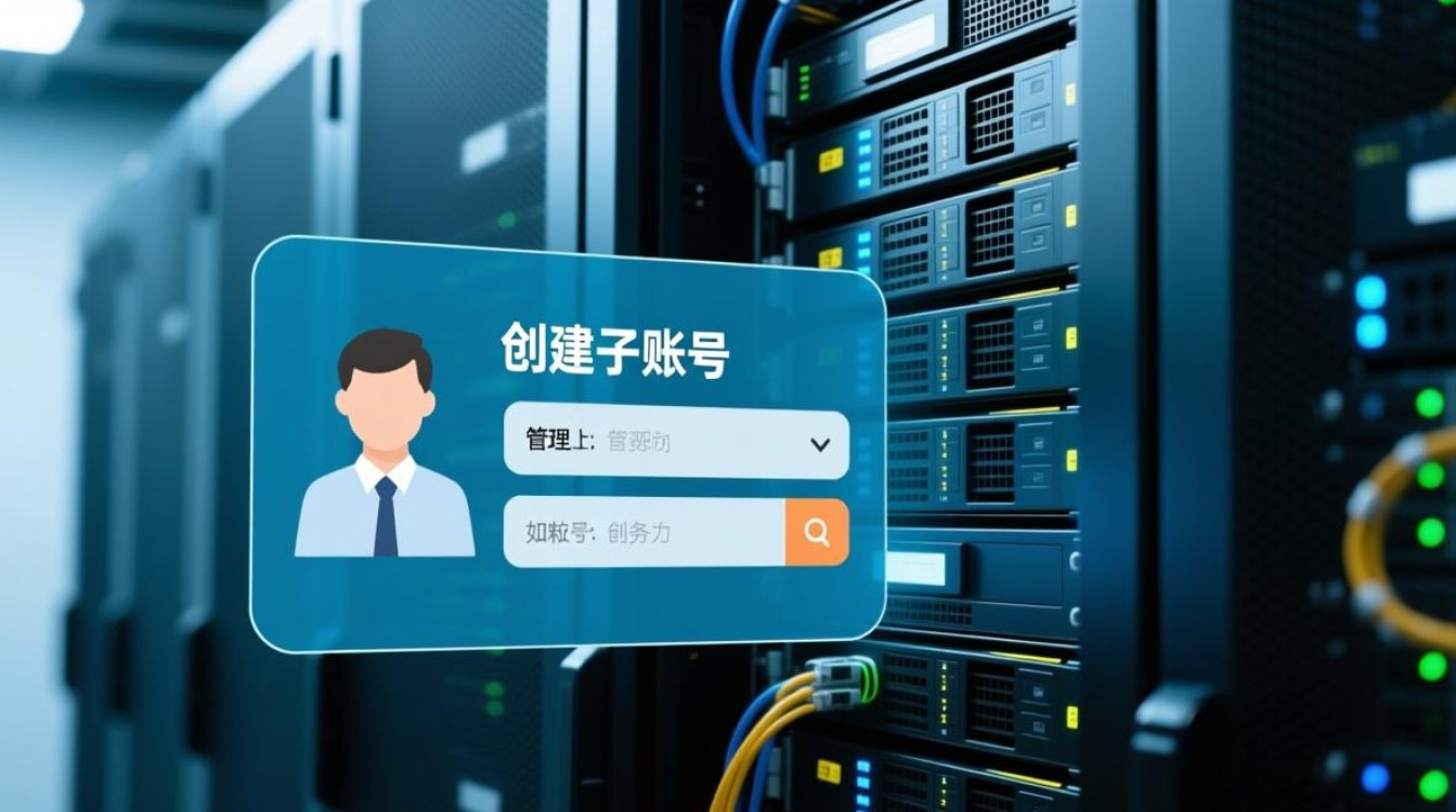 服务器创建子账号密码