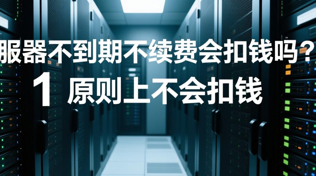 服务器到期不续费，会面临哪些费用扣除或后果？