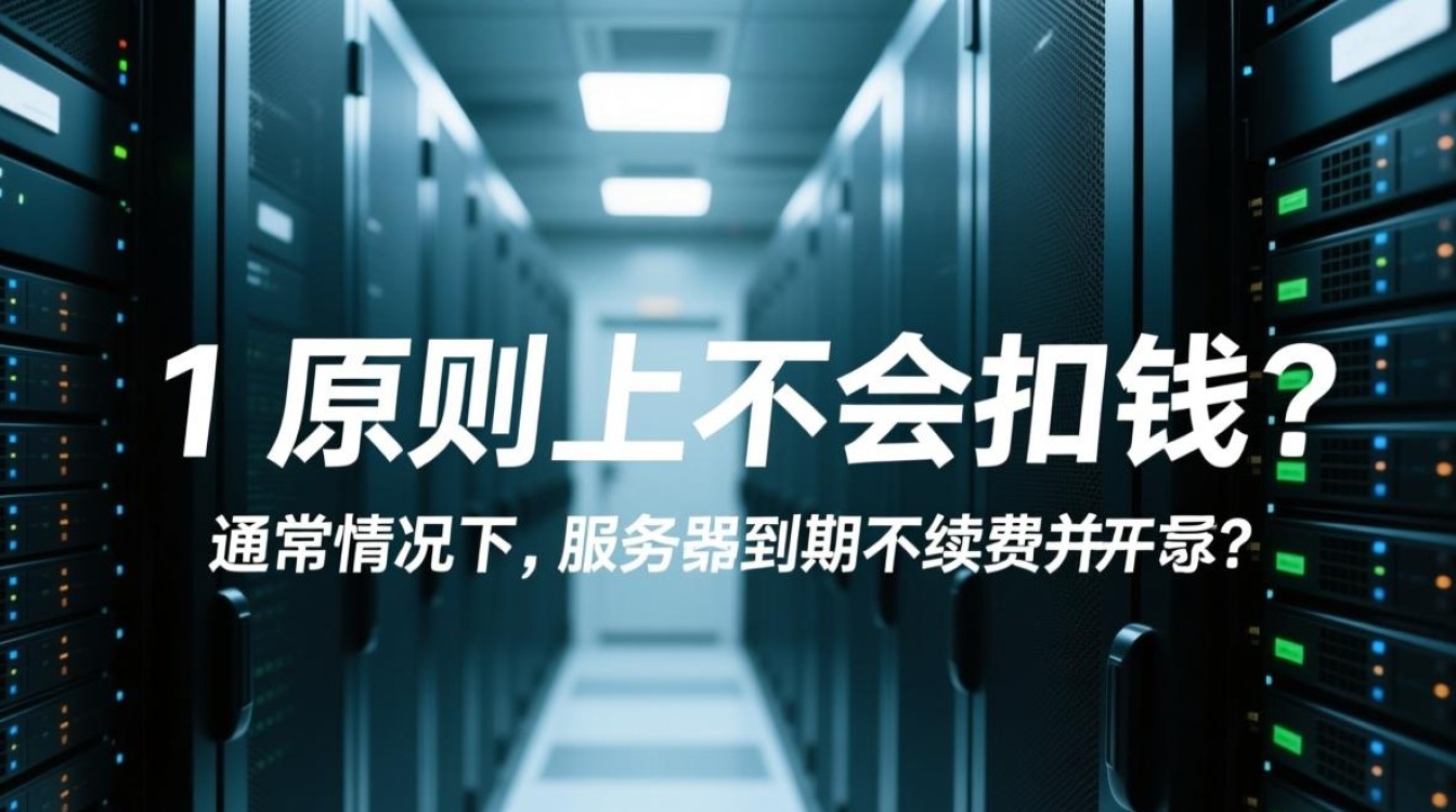 服务器到期不续费，会面临哪些费用扣除或后果？