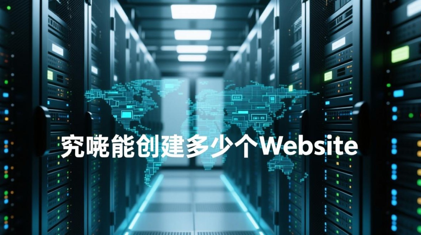服务器能创建多少个网站？网站数量受限于哪些因素？