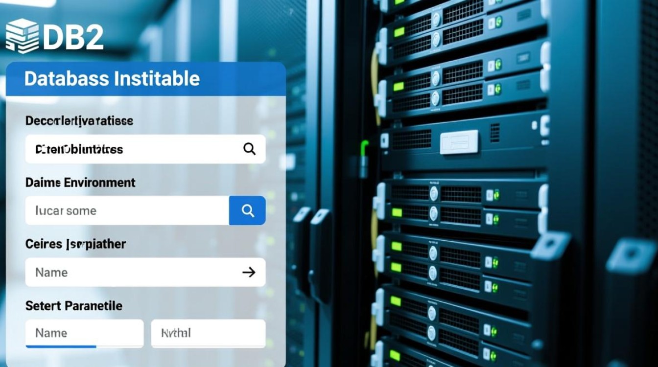 如何为服务器创建一个名为db2的数据库实例? 如何为服务器创建一个名为db2的数据库实例?