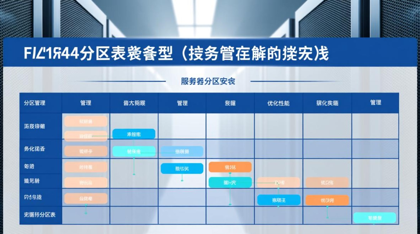 服务器分区表类型有哪些？各自特点和应用场景详解？