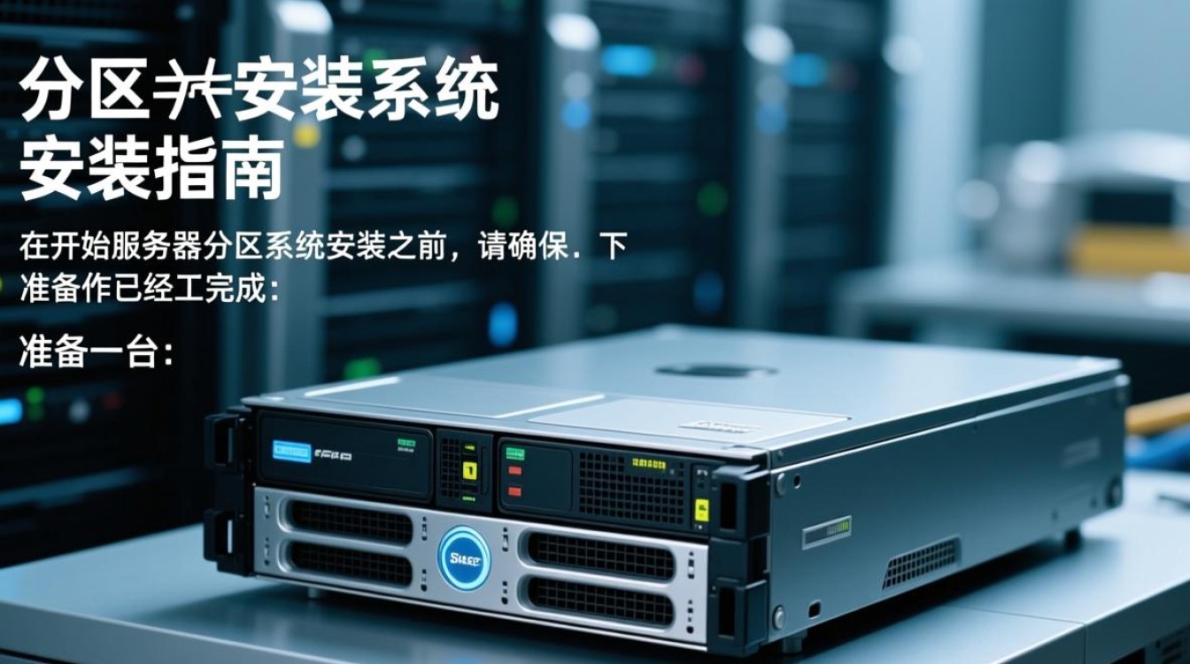 服务器分区系统安装过程中，系统安装环节有何特别注意事项？