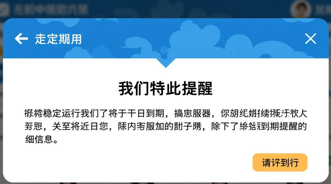 服务器即将到期，如何确保无缝续费及避免服务中断？